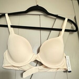 🆕 Gap Body T-shirt Bra Cream Bra 32C NWT